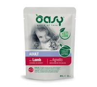 Oasy Umido Gatto Bocconcini Adulto Agnello 85 g