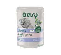 Oasy Cat Adult Bocconcini in salsa Light 85 gr Pollo - confezione da 12 pezzi - Cibo umido per gatti - 1° ORDINE? scegli lo sconto BZR5 / BZR20 + 200 punti fedeltà