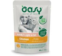 Oasy Gatto Adult Bocconcini in Salsa Light in Fat 85g