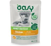 Oasy Cat Adult Sterilized con Pollo Bocconcini in Salsa 85 g