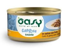 Oasy Cat Caprice Dadini con Pollo 85g