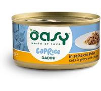 Oasy Cat Caprice Dadini Lattina Multipack 18x85G POLLO