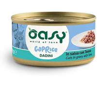 OASY CAT CAPRICE DADINI IN SALSA CON TONNO 85 GR.