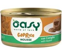wonderfood spa Oasy Gatto Caprice Mousse Adulto Coniglio 85 Gr