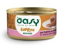 Oasy Cat Caprice Mousse per Gattini con Salmone 85 g