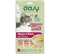 Oasy Cat Creamy Snack 4x15G MANZO