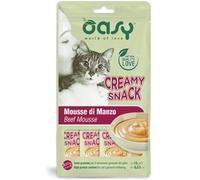 Oasy Cat Creamy Snack Manzo – 4 x 15 g