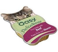 Oasy Cat Delicatesse Patè Fine con Manzo 85 g
