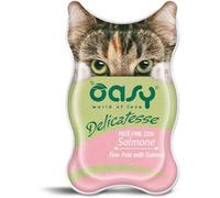 Oasy Cat Delicatesse Patè Fine Con Salmone 85 g