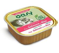 OASY CAT ADULT STERILIZED DELIZIOSO PATE' RICCO DI SALMONE & RISO 100 GR.