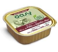 Oasy Cat Delizioso Patè Mature & Senior con Pollo Agnello e Riso Vaschetta 100 g