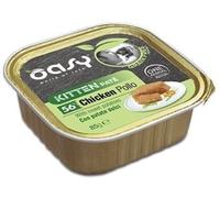 Oasy Cat Grain Free Patè Kitten con Pollo Vaschetta 85gr
