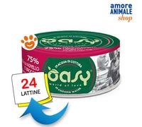 Oasy Cat More Love Pollo con Agnello e Broccoli Lattina 70 g