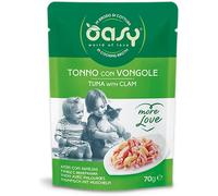 Oasy More Love Tonno con Vongole 70gr - Umido per gatti adulti