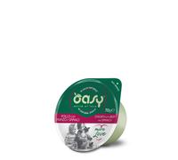 Oasy Cat More Love Green Cup Pollo con Manzo e Spinaci - 24 x 70 gr
