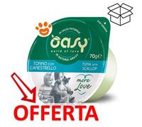 Oasy More Love Cat Green Cup in salsa naturale 70 gr: Tonno e Canestrello