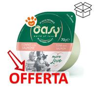 Oasy Cat More Love Cup 70 gr: Tonno e Salmone