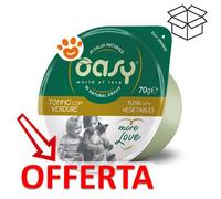OASY MORE LOVE SALSA NATURALE TONNO CON VERDURE 70 GR.