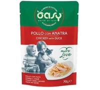 Oasy Cat More Love Pollo con Anatra Busta 70gr