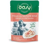 Oasy Cat More Love Pollo Con Salmone Busta 70 g