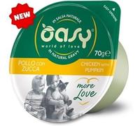 Oasy Cat More Love Pollo con Zucca Cup in Salsa 70gr
