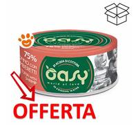 Oasy More Love Cat 70 gr: Tonno con gamberetti