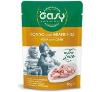 Oasy Cat More Love Tonno Con Granchio Busta 70 g