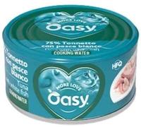 Oasy Cat More Love Tonno con Pesce Bianco Lattina 70 g