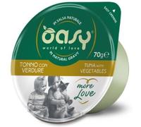 Oasy Cat More Love Tonno con Verdure Cup in Salsa 70 g
