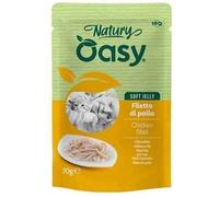 Oasy Cat Natury Soft Jelly Filetti di Pollo Busta 70 g