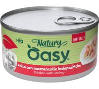OASY Cat Natury Soft Jelly Lattina Multipack 24x150G POLLO CON MAZZANCOLLE