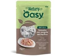 Oasy Cat Natury Soft Jelly Tonnetto con Vongole del Pacifico Busta 70 g