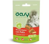 Oasy Biscotti ripieni per gatti – Pollo – 60 g