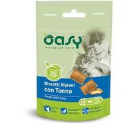 OASY Cat Snack Biscotti Ripieni 60G TONNO