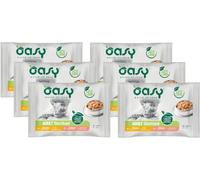 OASY Cat Sterilised Busta Mix Carne e Pesce KIT RISPARMIO 24X85G