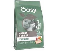 Oasy Alimento per gatti Superior Formula Mature/Senior Sterilizzati Pollo – 1,5 kg
