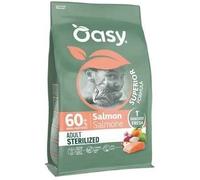 Oasy Superior Formula Cat Adult Sterilized Salmone 6 kg - Croccantini per gatti - 1° ORDINE? scegli lo sconto BZR5 / BZR20 + 200 punti fedeltà