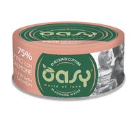 OASY MORE LOVE ACQUA DI COTTURA TONNO CON SALMONE 70 GR.