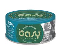 OASY MORE LOVE ACQUA DI COTTURA TONNO CON PESCE BIANCO 70 GR.