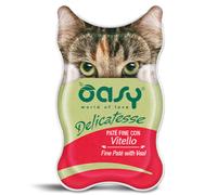 OASY CAT DELICATESSE PATE' CON VITELLO 85 GR.