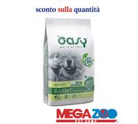 Oasy Monoproteico Adult Medium Large Coniglio: 12 kg