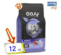 Oasy grain free adult medium-large anatra 12kg