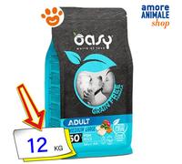 Oasy Grain Free Adult Medium Large Pesce: 12 Kg