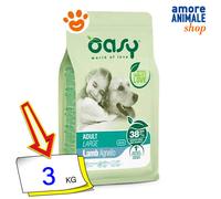 Oasy Dog Lifestage Adult Large Agnello Cibo Secco Cani 3 Kg