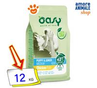 Oasy - Puppy/Junior Medium al Pollo da 12kg