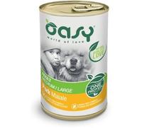 Oasy Dog Monoproteico Adult Medium Large Maiale Patè 400 g