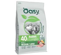 Oasy Dog Monoprotein Formula | Adult | Medium - Large | Coniglio | Cibo Secco pe