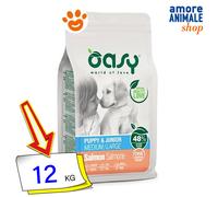 Oasy Linea One Animal Protein - Puppy Medium/Large al Salmone da 12 Kg