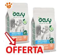 Oasy Linea One Animal Protein - Puppy Medium/Large al Salmone da 12 Kg