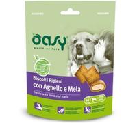 Oasy Dog Snack Biscotti Ripieni Adult con Agnello e Mela 80 g